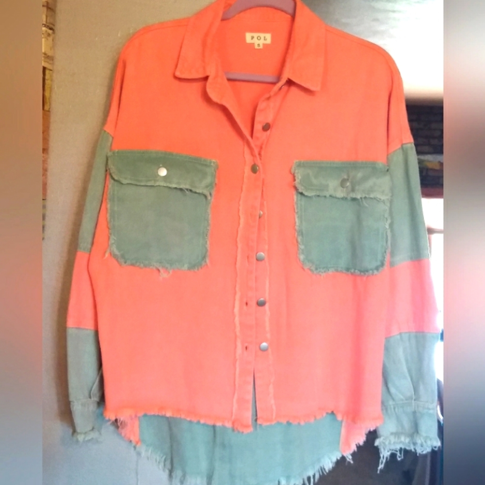 POL brand new shacket size small